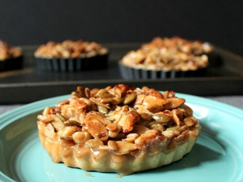 All-Occasion Maple Mixed Nut and Seed Tarts