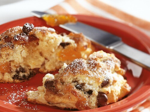 Dessert or Brunch Recipe?  Both: Apricot Chocolate Chip Scones