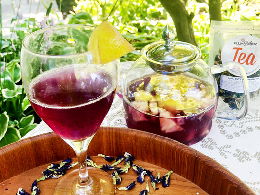 Blue Sangria: How to Make a Butterfly Pea Flower Cocktail