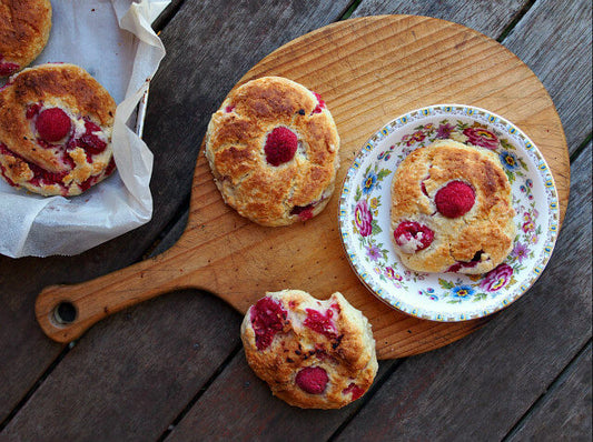 Gluten Free Raspberry Scones