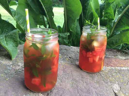Summertime Watermelon Tea Refresher