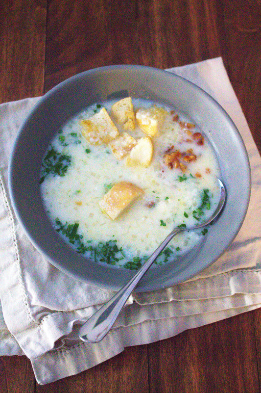 Parmesan Rind Soup