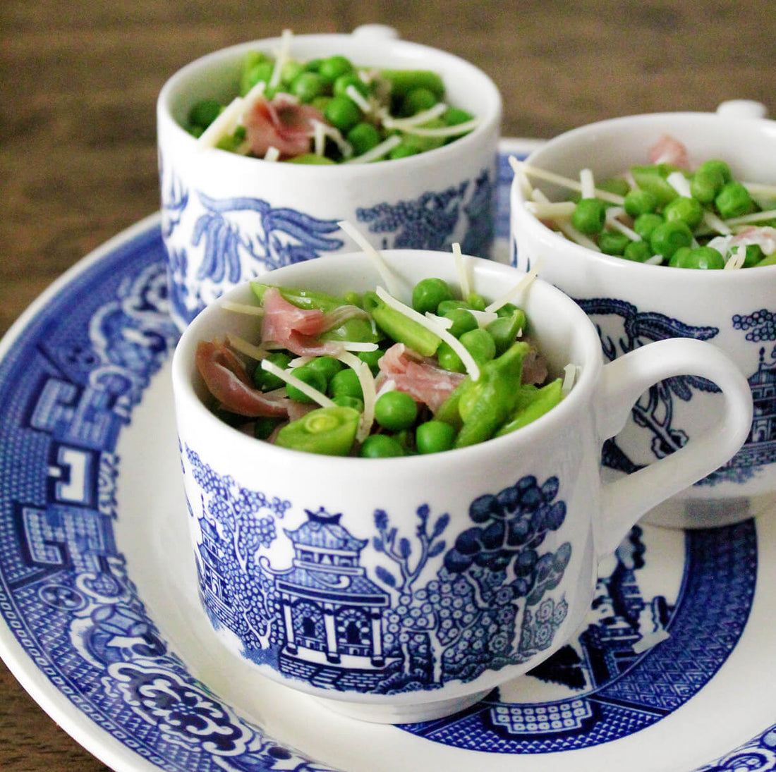 Spring Salad with Peas and Prosciutto