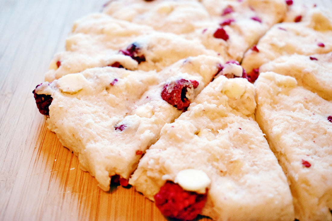 Raspberry White Chocolate Scone Recipe