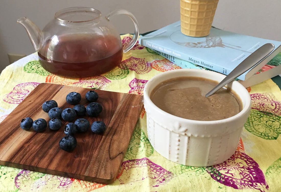 Easy Tea Party Desserts: Tea-Infused Coconut Custard