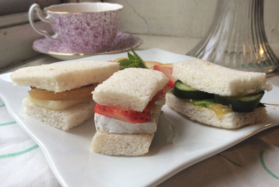 Fresh + Fruity Tea Sandwich Recipes -- Plus Perfect Tea Pairings