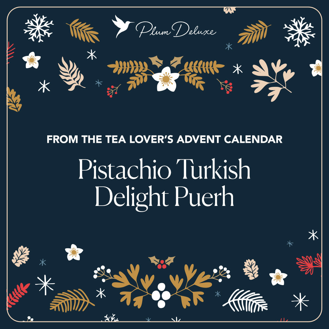 Pistachio Turkish Delight Puerh Tea (Apricot / Pistachio)