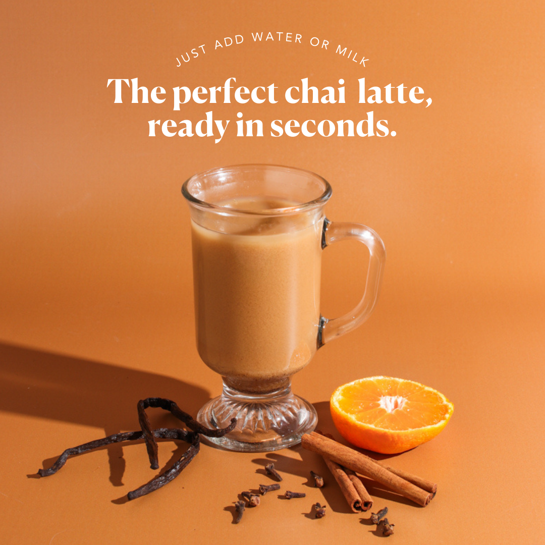 Vanilla Harmony Chai Oat Milk Latte Mix (10 oz)