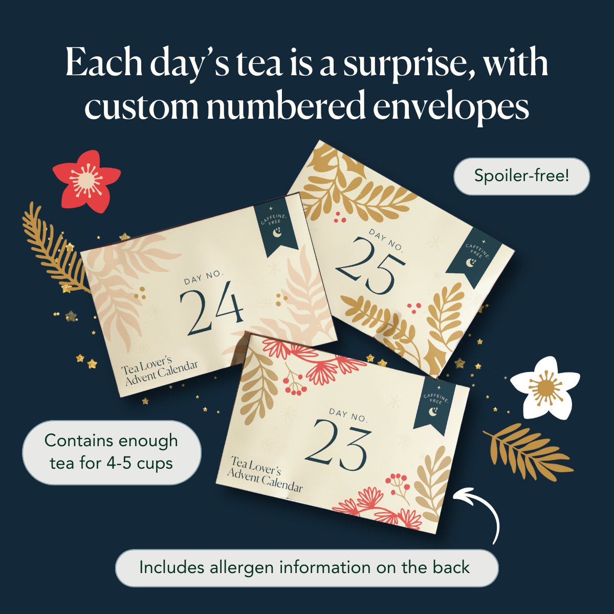 Tea Lover's Advent Calendar- Pre-Release, Ships Starting Oct 20th