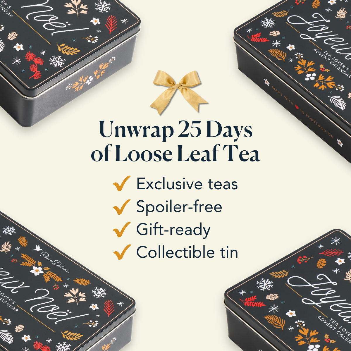 Tea Lover's Advent Calendar- Pre-Release, Ships Starting Oct 20th