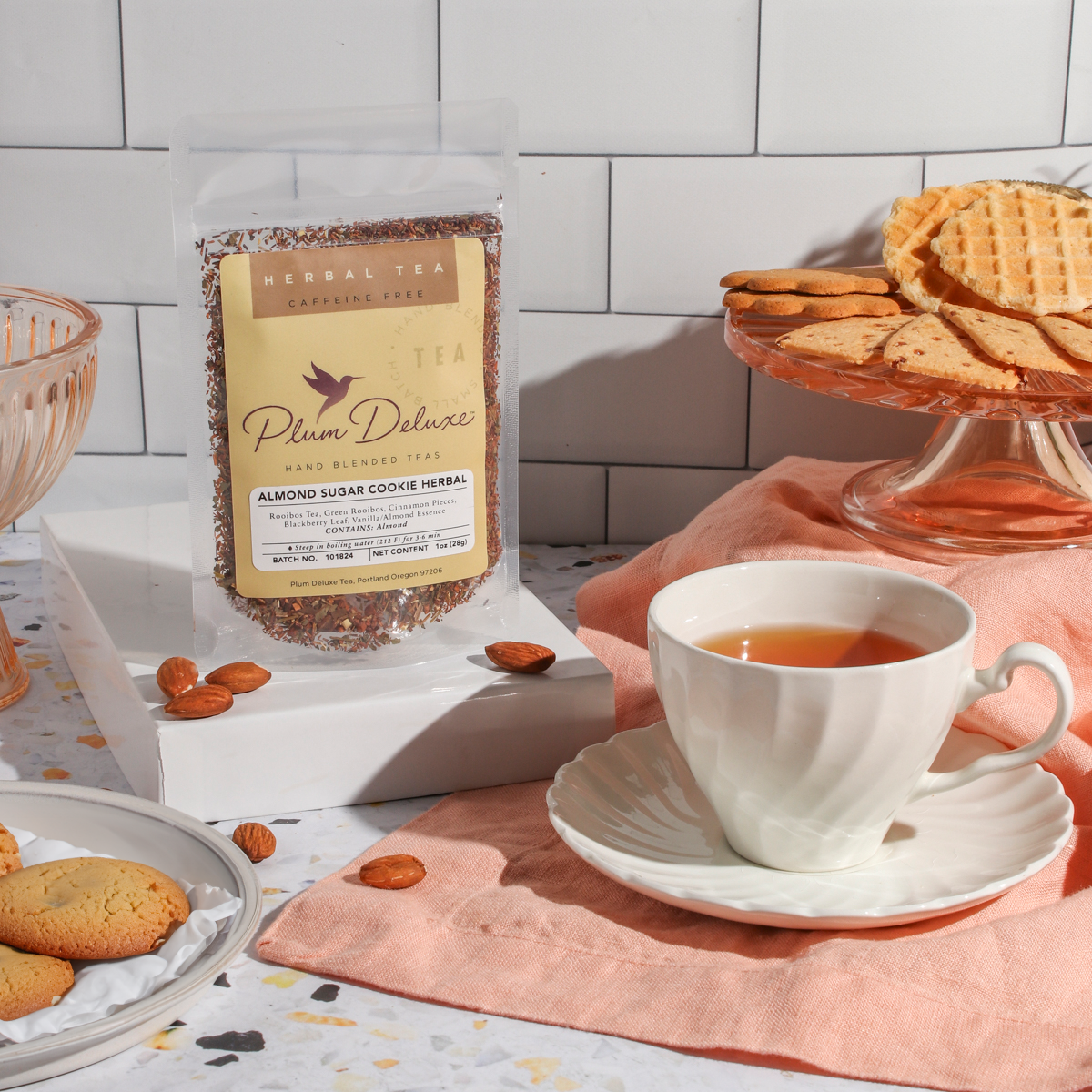 Almond Sugar Cookie Dessert Tea