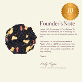 Nana's Peach Black Tea (Peach / Almond)