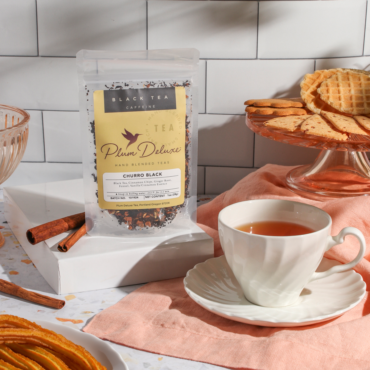Churro Black Tea (Vanilla / Cinnamon)