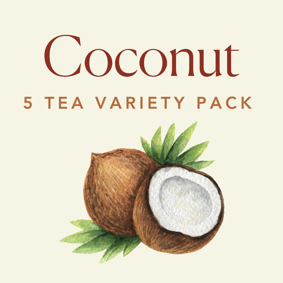 Coconut Comforts 5-Tea Variety Pack