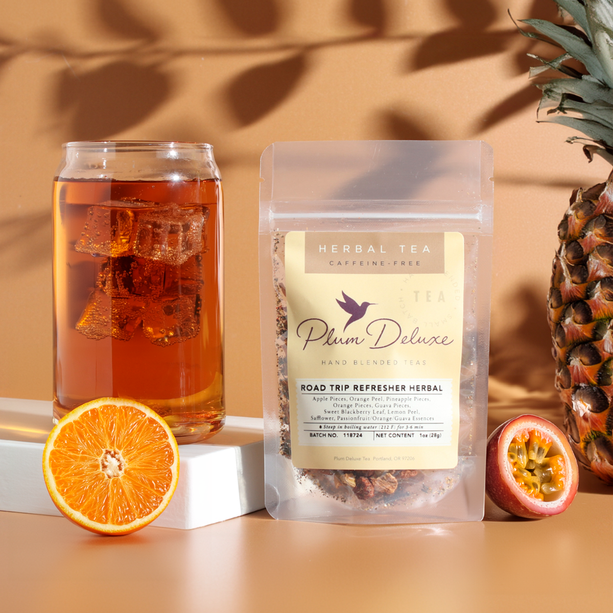 Road Trip Refresher Herbal Tea (Passionfruit / Orange / Guava)