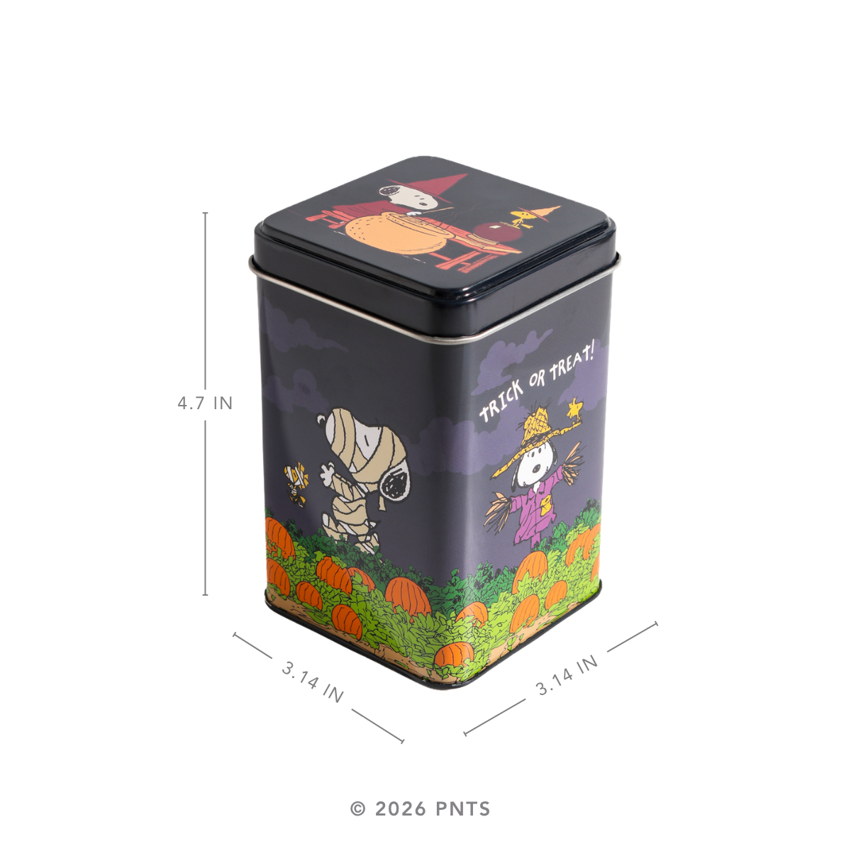 Snoopy Trick or Treat Tea Tin