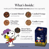 Snoopy Trick or Treat Tea Tin