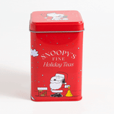 Snoopy’s Fine Holiday Teas Gift Tin (Tin + 5 Sample Flavors)