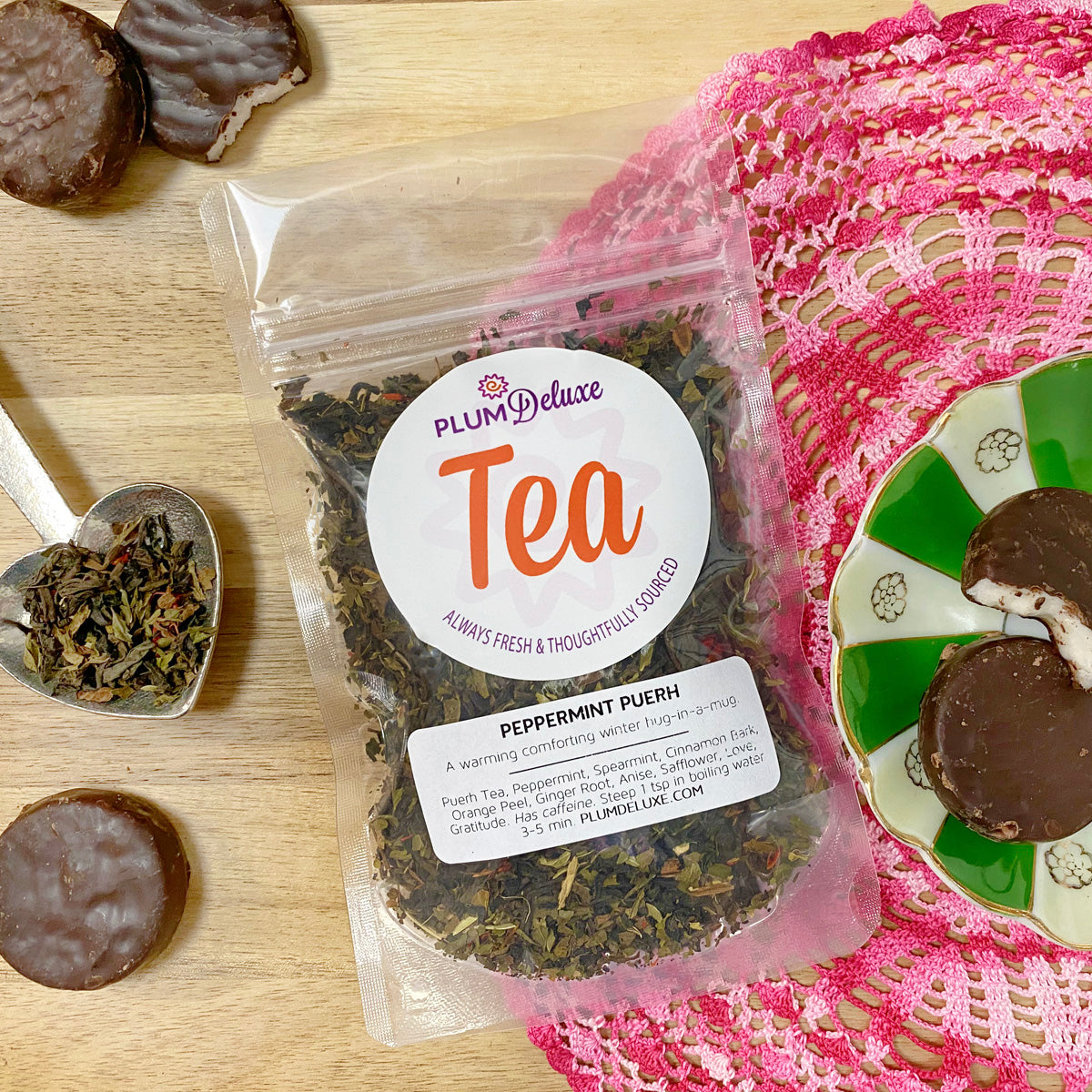 Peppermint Puerh life square