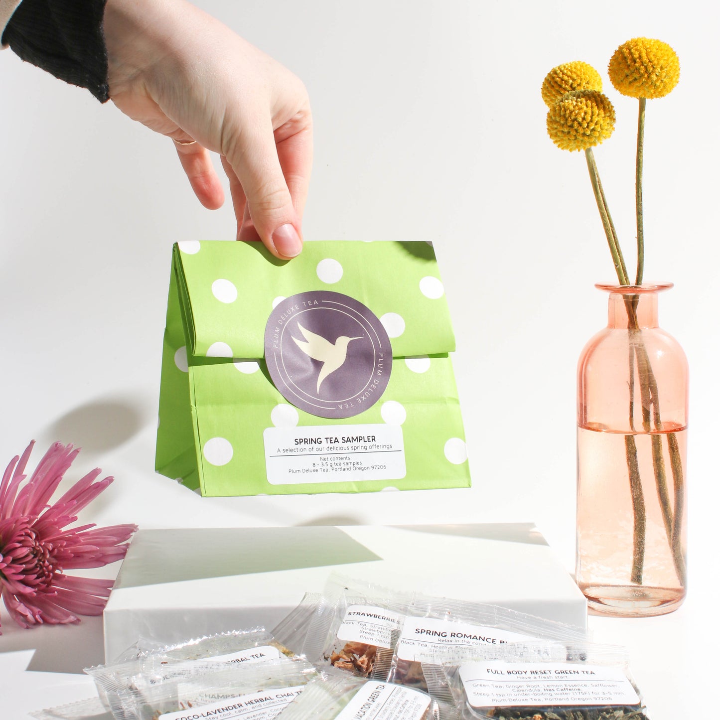 Spring Seasonal Tea Tasting Flight