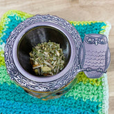 Wise Owl Pewter Tea Infuser and Mug