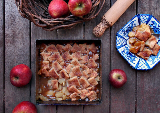 Apple Pandowdy Recipe with Yogurt Pastry Crust