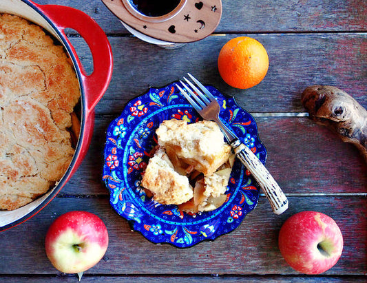 Cinnamon Rum Apple Slump Recipe