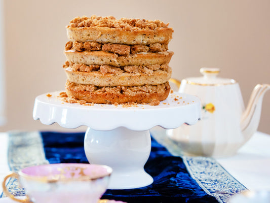 Crumb-tastic Banana Crunch Cake