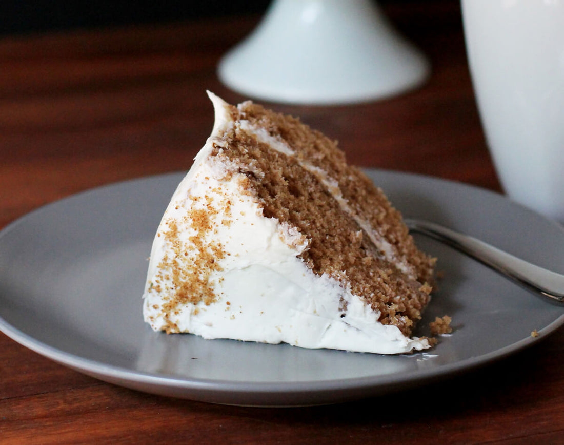 Homemade Spice Cake Recipe with Cream Cheese Frosting
