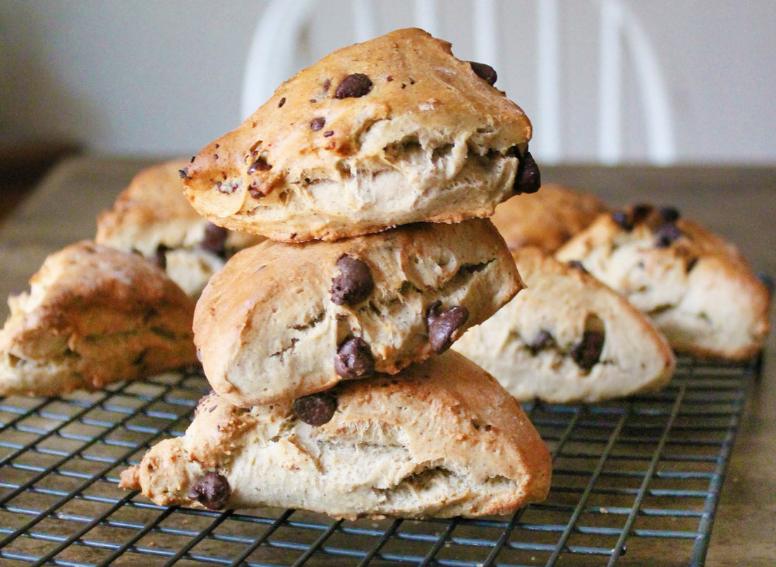 Chai Chocolate Chip Scones: Easy and Healthy Recipe