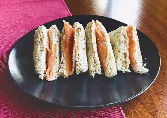 Smoked Salmon Tea Sandwiches for a Classic Teatime Menu