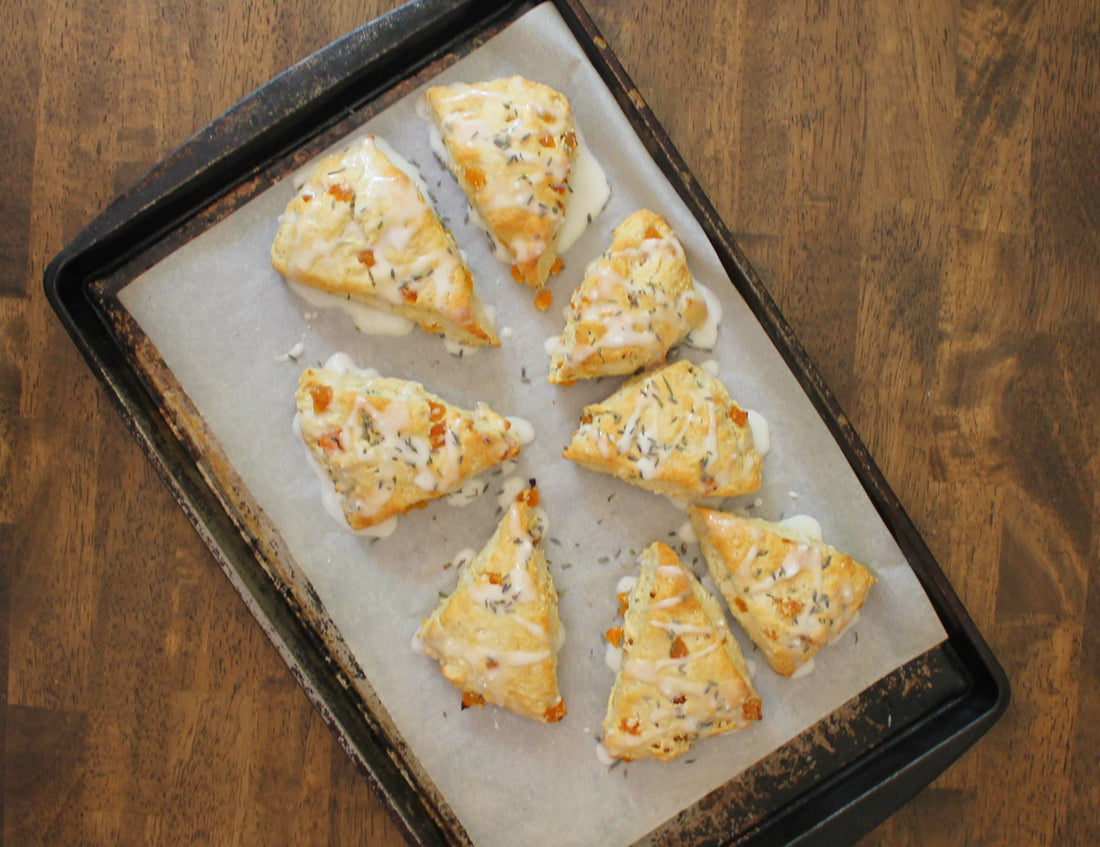 Apricot Lavender Scone Recipe