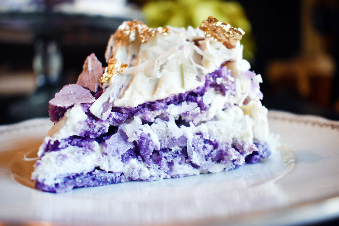 Ooh La La: Lavender Coconut French Macaron Cake Recipe