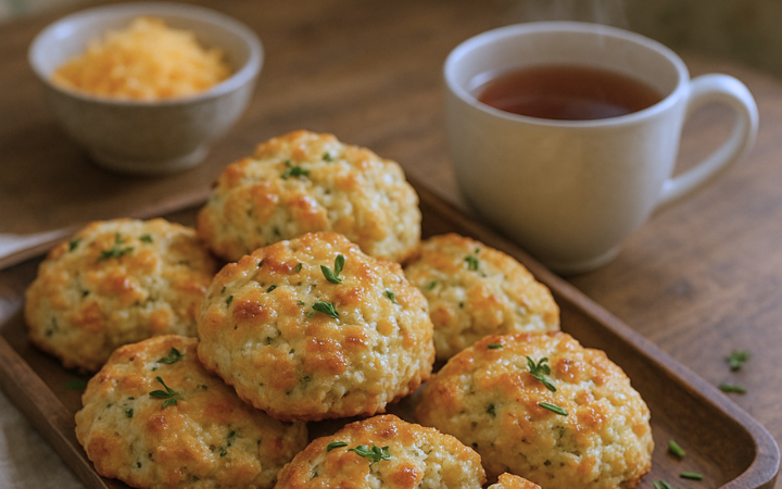 Perfect Garden Herb Cheddar Scone: Your New Tea Time Companion