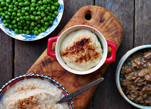 Hearty Party Fare: Shepherd's Pie with Cauliflower Mash