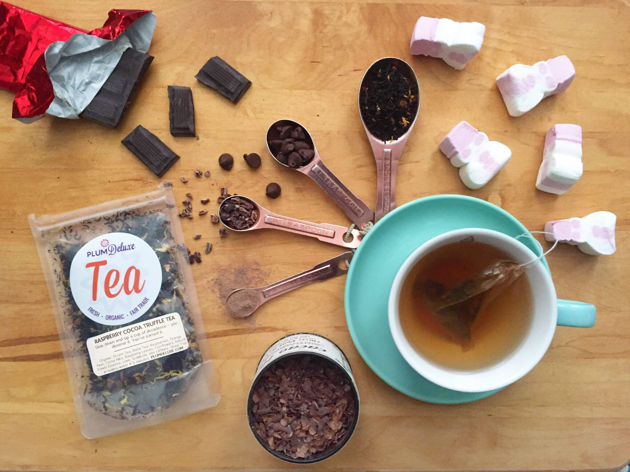 Searching for the Best Chocolate Tea Plum Deluxe Tea
