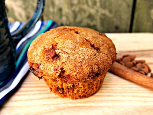 Road Trip Car Snack Recipe: Cinnamon Chip Muffins