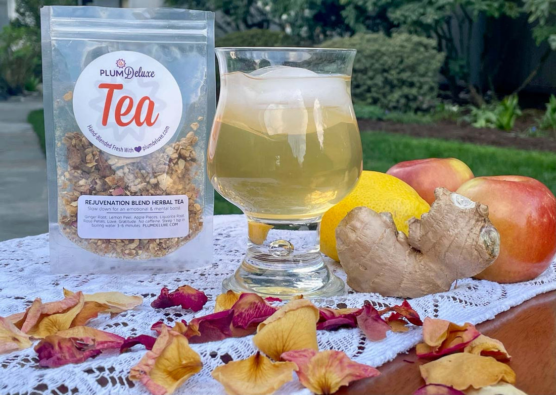 Rejuvenating Ginger Iced Tea Recipe