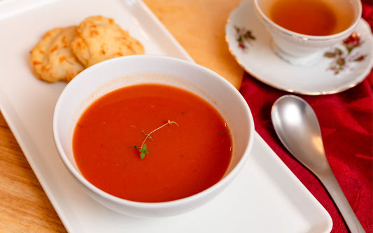 Tomato Green Tea Soup