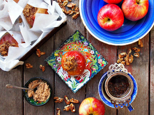 Cinnamon Honey-Roasted Apples