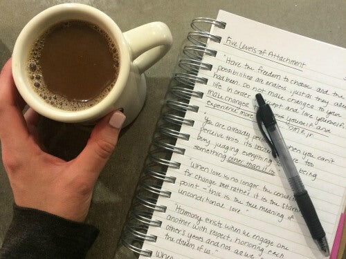 Journaling for Insight & Inspiration with Andrea Leda  (Tea Time Podcast Episode 4)