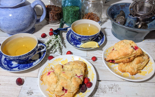 Lemon Cranberry Scones