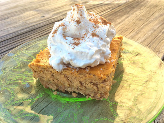 Taste the Craze with Pumpkin Cheesecake Bars