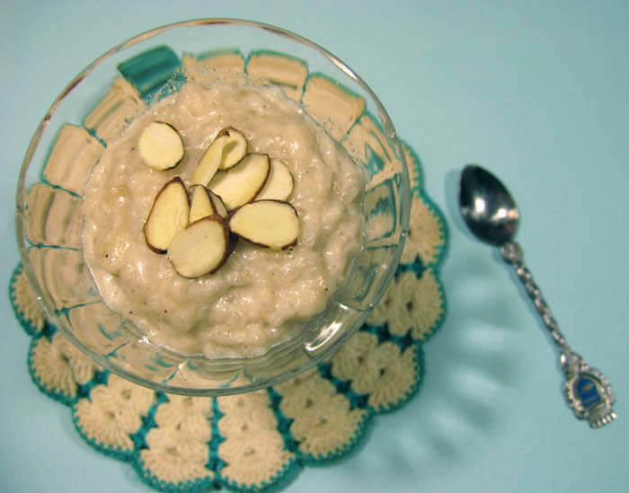 Sweet and Spicy Chai Rice Pudding