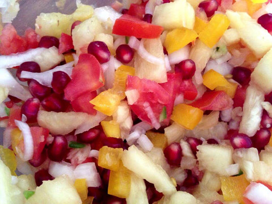 Fresh this Spring: Pineapple Pomegranate Salsa