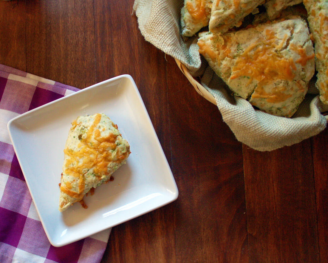 Broccoli Cheddar Scones: The Best Savory Scone Recipe You'll Have All Year
