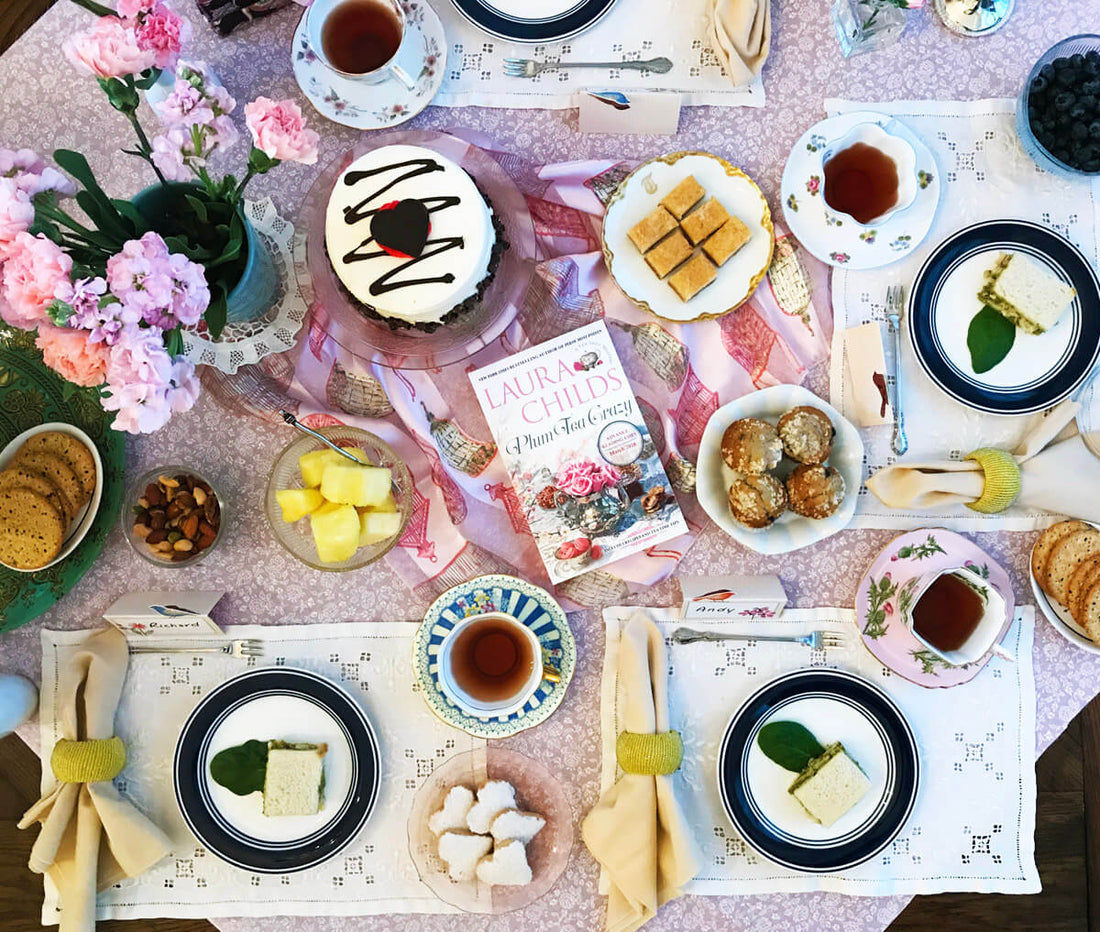 How To Throw a Mystery Book Club Tea Party