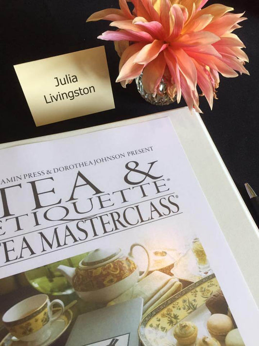 Tea Time Etiquette with Julia Livingston (Tea Time Podcast Episode 13)