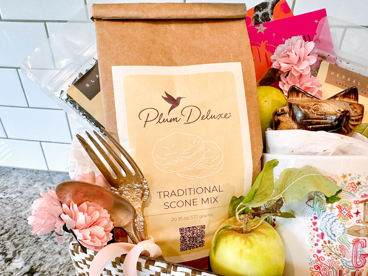What to Put in a Tea Gift Basket Plum Deluxe Tea