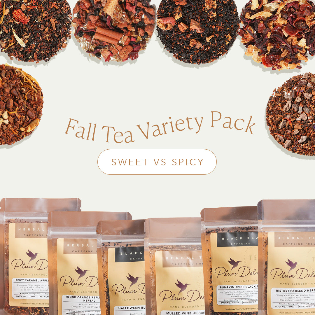 Fall Tea Variety Pack [6-Pack Variety of Flavors]